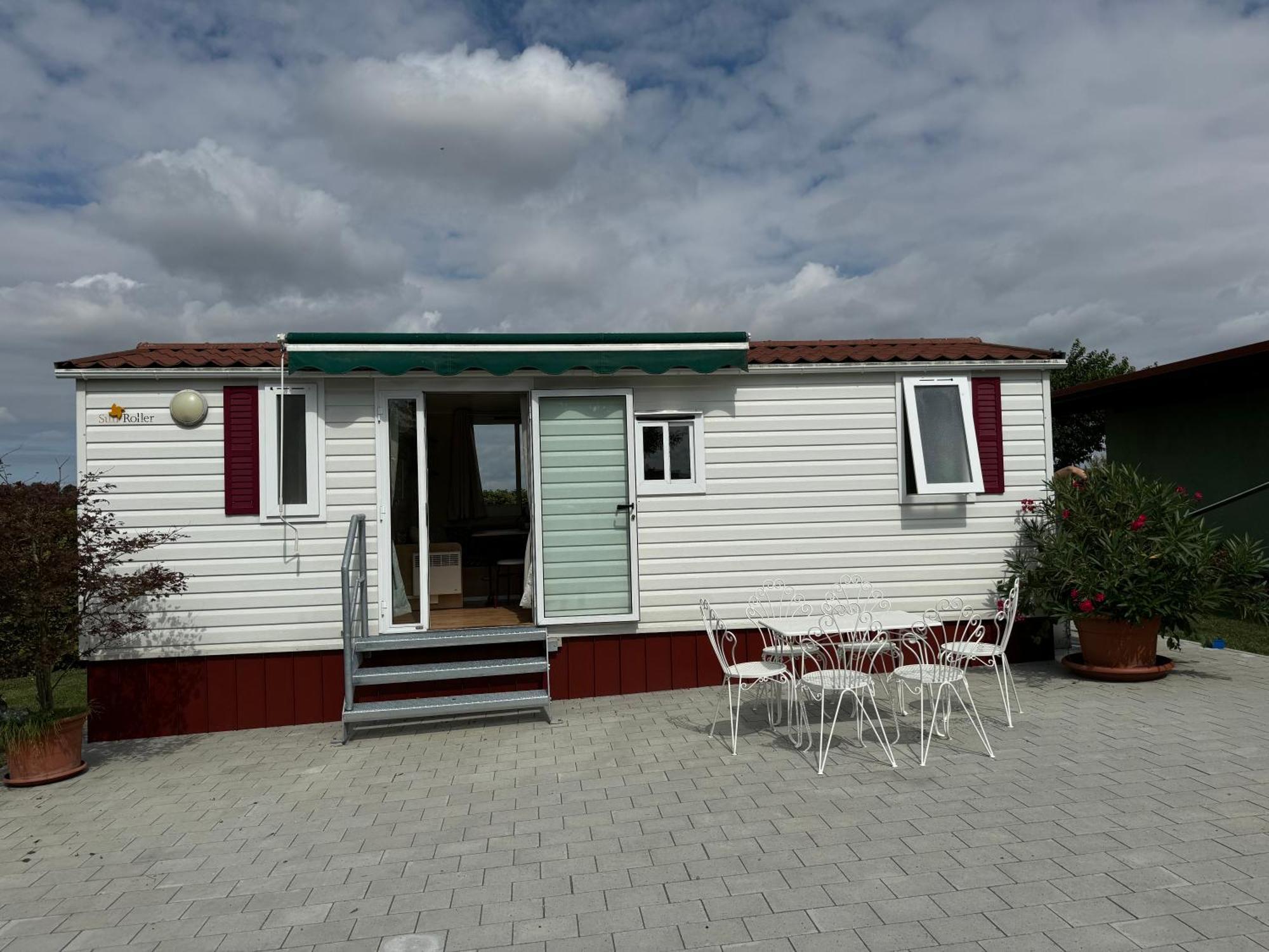 Апартаменты Mobilheim Tinyhouse Gallmersgarten Экстерьер фото